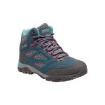 Chaussures montantes de randonne holcombe bleu sarcelle / rose fonc