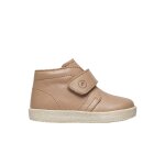 Chaussures en nappa � scratch conte vl gris tourterelle