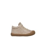 Chaussures premiers pas b�b� fille en daim cocoon beige - platine