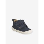 Chaussures premiers pas b�b� scratchs marine