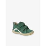 Chaussures premiers pas b�b� velcro lot vert