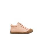 Chaussures premiers pas en cuir cocoon p�che -