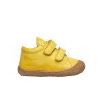 Chaussures premiers pas en cuir cocoon vl jaune