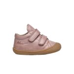 Chaussures premiers pas en cuir doubl�s en laine cocoon vl rose antique -
