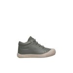 Chaussures premiers pas en cuir avec fermeture �clair cocoon zip sauge