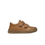 Chaussures premiers pas en cuir gabby vl cognac