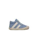 Chaussures premiers pas en cuir et sude macks 2 bleu