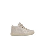 Chaussures premiers pas en sude cocoon platine