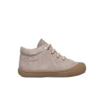 Chaussures premiers pas en su�de cocoon rose antique - marron