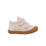 Chaussures premiers pas en su�de cocoon vl rose -
