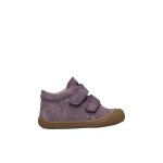 Chaussures premiers pas en su�de cocoon vl violet -
