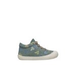 Chaussures premiers pas en su�de avec imprim� barquettes cocoon sage
