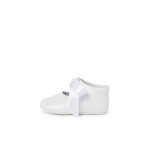 Chaussures � ruban pour c�r�monies blanc