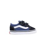 Chaussures � scratch old skool confort et maintien b�b� bleu
