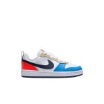 Chaussures de sport court borough low recraft junior - confort et style moderne blanc / blue / crimson ...