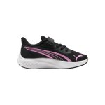 Chaussures de sport fille pounce lite ac + ps noir rose blanc