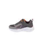 Chaussures de sport lumineuses meteor - lights krendox confort et style junior gris