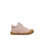 Chaussures en su�de cocoon rose -