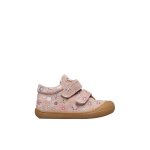 Chaussures en su�de avec imprim� fleurs cocoon vl rose -