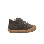 Chaussures en sude imprim poney cocoon anthracite -