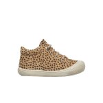 Chaussures en su�de imprim� poney cocoon noir - beige -