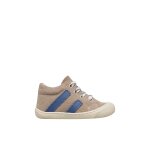 Chaussures en su�de macks 3 gris tourterelle - bleu