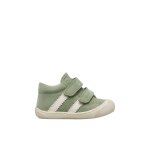 Chaussures en su�de macks 3 vl vert - blanc cr�me