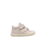 Chaussures en suede avec paillettes cocoon vl platine -