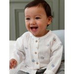 Chemise b�b� gar�on gaze de coton �cru