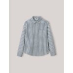 Chemise � carreaux carreaux bleu