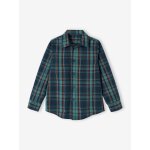 Chemise  carreaux garon vert sapin
