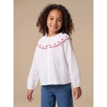 Chemise col no�l enfant fille �cru