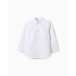 Chemise en coton blanc