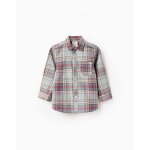 Chemise en coton À carreaux b&s vert Chemise en coton À carreaux b&s vert