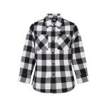 Chemise coton noir / blanc