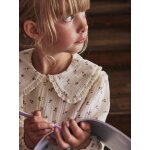 Chemise fantaisie en gaze de coton fille cru