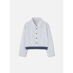 Chemise fille popeline rayures multicolore