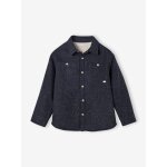 Chemise en flanelle double garon gris chin