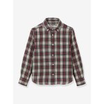 Chemise flanellis�e gar�on carreaux rouge