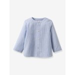 Chemise gar�on collection f�tes et mariages ray� bleu