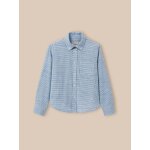 Chemise garon vichy bleu