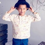 Chemise intersaison coton toiles robinson blanc multicolore