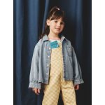 Chemise en jean forme loose fille bleu clair