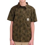 Chemise � manches courtes gar�on hook kaki