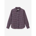 Chemise manches longues bordeaux