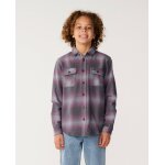 Chemise manches longues en flanelle count enfant charcoal grey