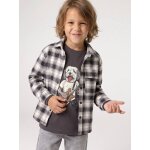 Chemise manches longues gar�on gris