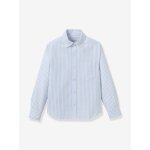 Chemise manches longues ray�e ray� bleu