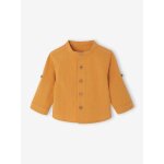 Chemise manches retroussables bb ocre