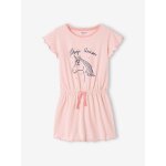 Chemise de nuit fille licorne rose pâle Chemise de nuit fille licorne rose pâle